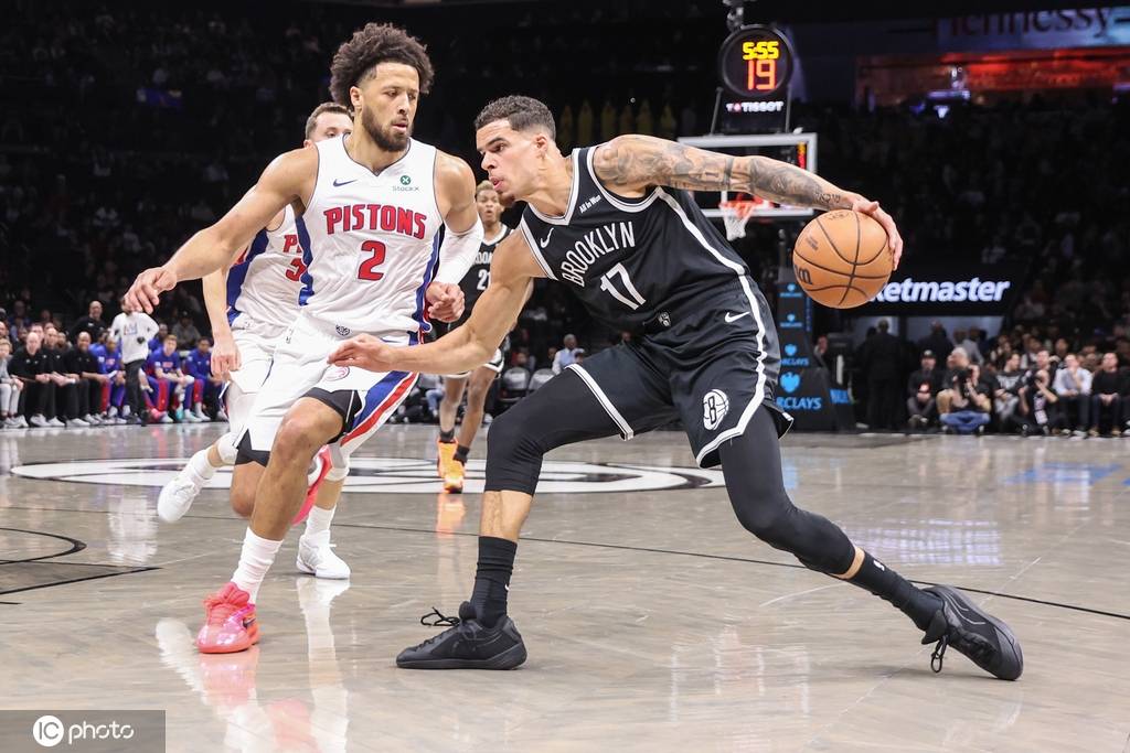 小波特19分坎宁安21+15 篮网不敌活塞